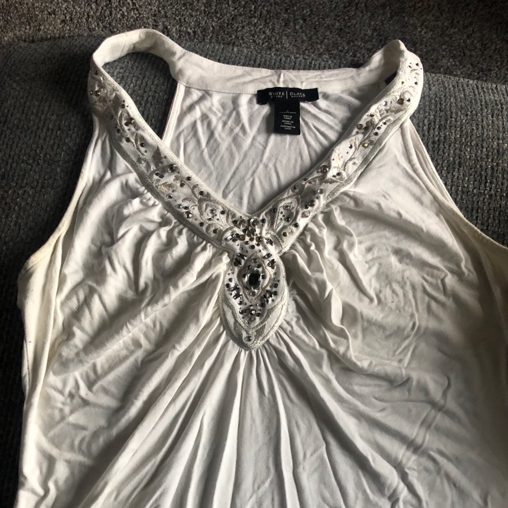 White House Black Market Racer Back Tank